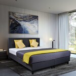 Boxspringcombinatie, M-Ray, Valencia, Antraciet